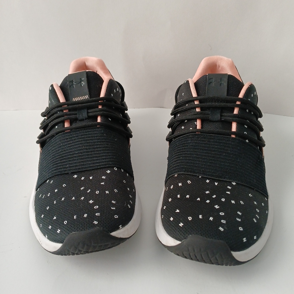 Under Armour Black Charged Breathe MCRPRNT  Shoes, Women's Size 9.5